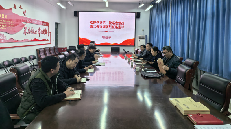 校党委第三轮巡察整改第二督查调研组到 基建处直属党支部调研巡察整改工作